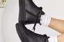 Жіночі черевики шкіряні зимові чорні Udg 24171/1А Фото 7