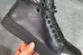 Ботинки мужские кожаные черного цвета зимние Фото 13