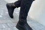Ботинки мужские кожаные черного цвета зимние Фото 3