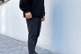 Ботинки мужские кожаные черного цвета зимние Фото 9