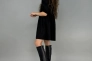 Сапоги женские кожаные черного цвета зимние Фото 11