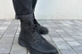 Ботинки мужские кожа флотар черного цвета демисезонные Фото 3