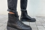Ботинки мужские кожаные черные зимние Фото 1
