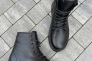 Ботинки мужские кожаные черные зимние Фото 12