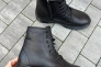 Ботинки мужские кожаные черные зимние Фото 13