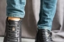 Мужские ботинки кожаные зимние черные Marion 1561 Фото 3