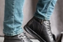 Мужские ботинки кожаные зимние черные Marion 1561 Фото 4