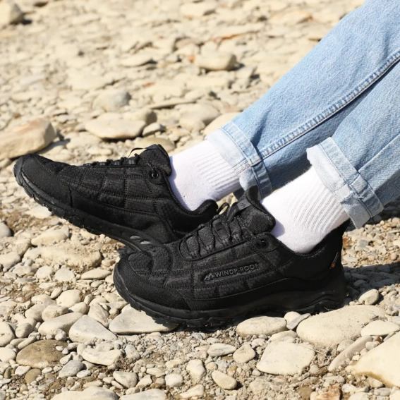 Кросівки термо вологостійкі 586541 Чорні фото 2 — інтернет-магазин Tapok