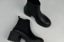 Ботинки женские кожаные черные демисезонные Фото 11