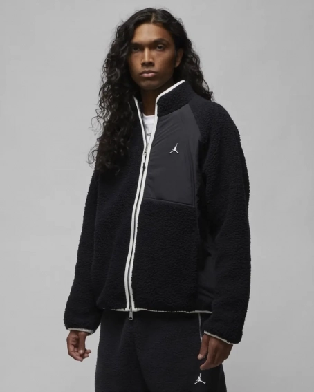 Толстовка Air Jordan Essentials Full-Zip Winter Black Dv1583-010 фото 2 — інтернет-магазин Tapok