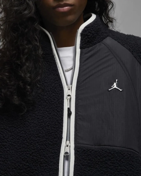 Толстовка Air Jordan Essentials Full-Zip Winter Black Dv1583-010 фото 5 — інтернет-магазин Tapok
