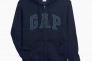 Толстовка Gap Logo Zip Hoodie Tapestry Navy 218871561 Фото 1