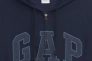 Толстовка Gap Logo Zip Hoodie Tapestry Navy 218871561 Фото 3
