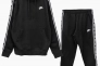 Спортивний костюм Nike Club Fleece Graphics Hooded Track Suit Black FB7296-010 Фото 1