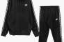 Спортивный костюм Nike Club Fleece Graphics Hooded Track Suit Black FB7296-010 Фото 6