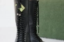 Женские ботинки кожаные зимние черные Caiman М20 высокие Фото 4