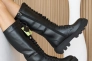 Женские ботинки кожаные зимние черные Caiman М20 высокие Фото 10