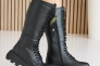 Жіночі черевики шкіряні зимові чорні Caiman М20 високі Фото 11