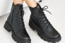 Жіночі черевики шкіряні зимові чорні Tango 717 Фото 9