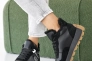 Женские кроссовки кожаные зимние черные Yuves 650 мех Фото 7