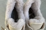 Женские кроссовки кожаные зимние молочные Yuves 235 Фото 4