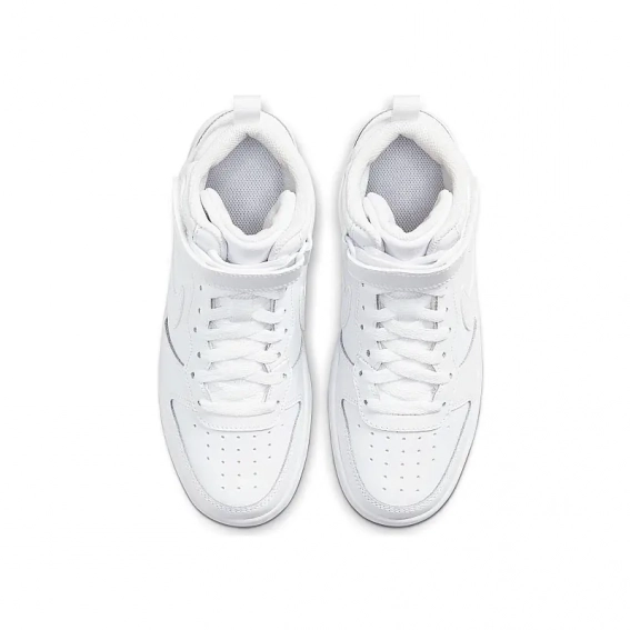 Подростковые кроссовки NIKE COURT BOROUGH MID 2 (GS) CD7782-100 фото 3 — интернет-магазин Tapok