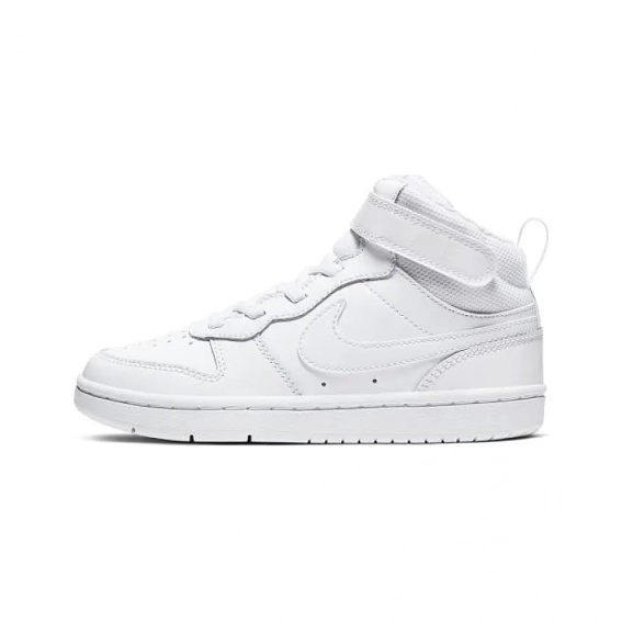 Дитячі кросівки NIKE COURT BOROUGH MID 2 (PSV) CD7783-100 фото 1 — інтернет-магазин Tapok