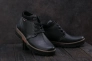 Чоловічі черевики шкіряні зимові чорні Norman 158 Фото 1