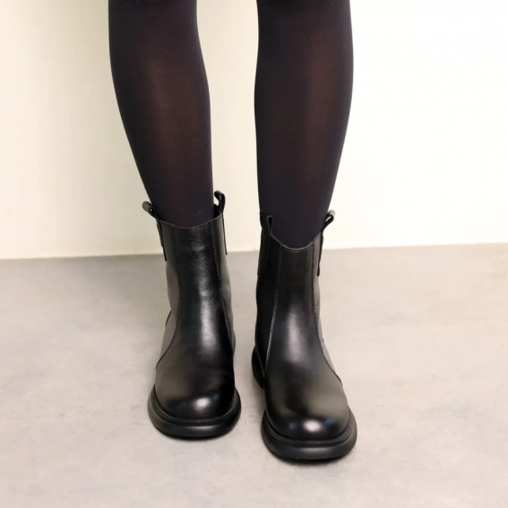 Челси женские кожаные 586988 Черные фото 5 — интернет-магазин Tapok