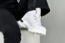 Кросівки жіночі шкіряні білого кольору зимові Фото 4