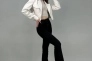 Кроссовки женские кожаные белого цвета зимние Фото 7
