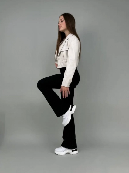 Кроссовки женские кожаные белого цвета зимние фото 8 — интернет-магазин Tapok