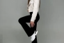 Кроссовки женские кожаные белого цвета зимние Фото 8