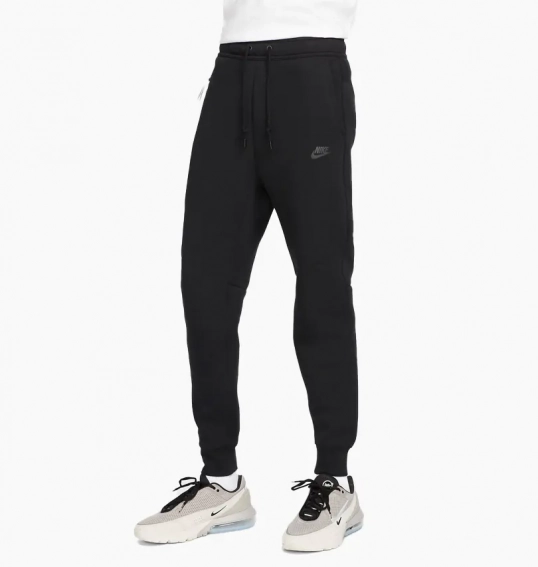 Брюки Nike Sportswear Tech Fleece Black FB8002-010 фото 1 — интернет-магазин Tapok