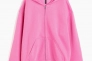 Толстовка H&M Oversized Hooded Jacket Pink 1131631004 Фото 1