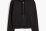 Толстовка H&M Short Hooded Jacket Black 1113968001 Фото 5