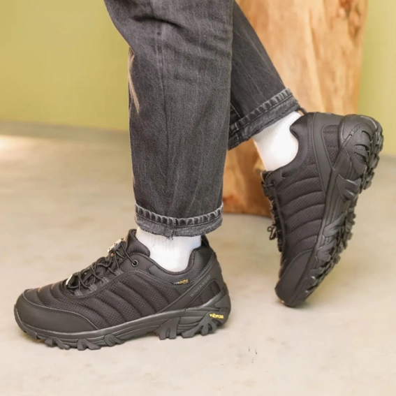 Кросівки чоловічі термо 586169 Чорні фото 4 — інтернет-магазин Tapok