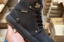 Подростковые ботинки кожаные зимние черные Levons 816 Фото 1