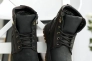 Подростковые ботинки кожаные зимние черные Levons 816 Фото 4