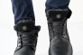 Мужские ботинки кожаные зимние черные Riccone 222 Фото 7