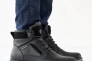 Чоловічі черевики шкіряні зимові чорні Riccone 222 Фото 8