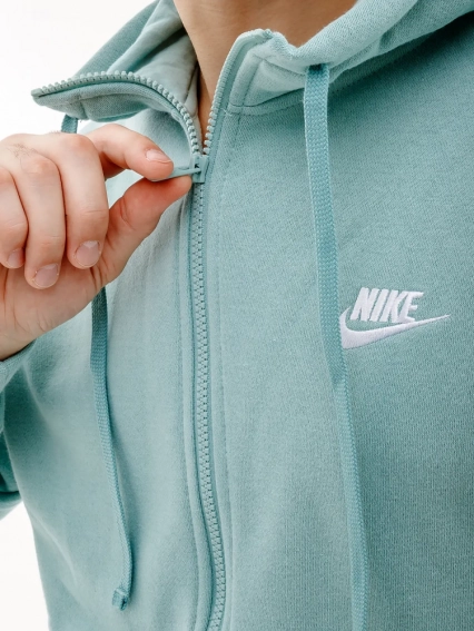 Толстовка Nike CLUB HOODIE FZ BB BV2645-309 фото 3 — інтернет-магазин Tapok