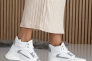 Жіночі кросівки шкіряні зимові білі-сірі Emirro 2721 Фото 9