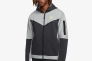 Толстовка Nike Sportswear Tech Fleece Full-Zip Hoodie Grey DV0537-063 Фото 2