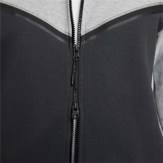 Толстовка Nike Sportswear Tech Fleece Full-Zip Hoodie Grey DV0537-063 фото 5 — інтернет-магазин Tapok