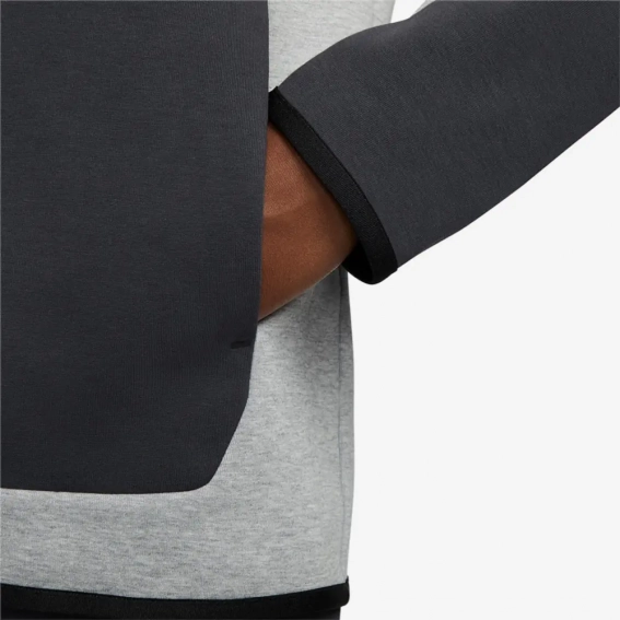 Толстовка Nike Sportswear Tech Fleece Full-Zip Hoodie Grey DV0537-063 фото 7 — інтернет-магазин Tapok