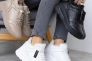 Жіночі кросівки шкіряні зимові бежеві Yuves 91175 На меху Фото 14