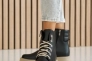 Женские ботинки кожаные зимние черно-бежевые Tango 120 Фото 6