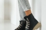 Женские ботинки кожаные зимние черно-бежевые Tango 120 Фото 12