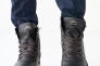Чоловічі черевики шкіряні зимові чорні Zangak 139 Фото 4